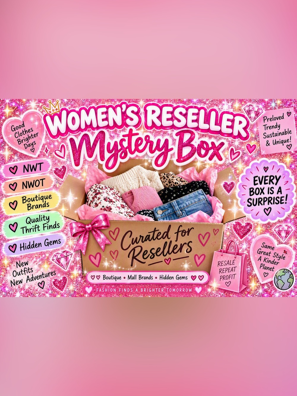 Women’s Reseller Mystery Box!
